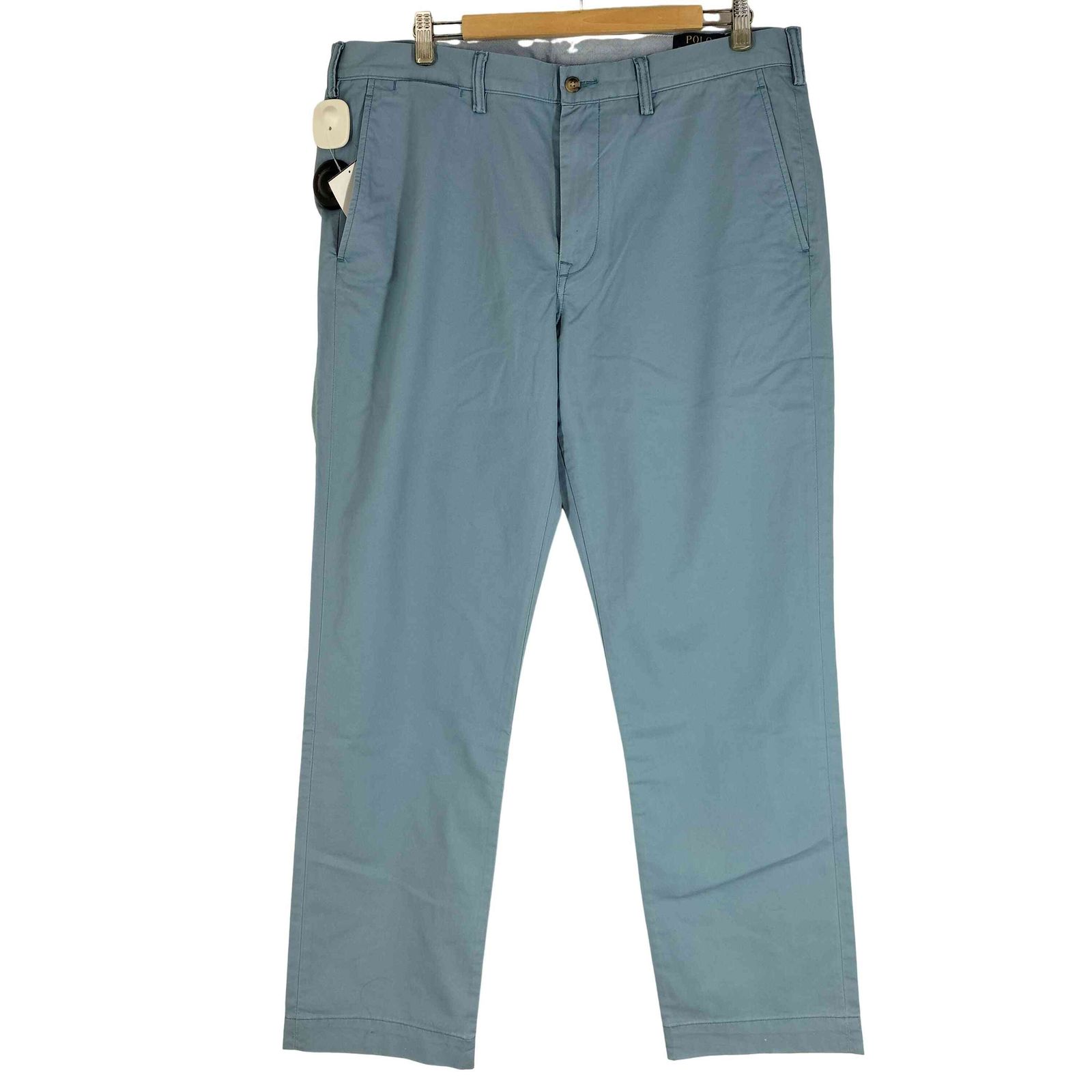 ポロラルフローレン POLO RALPH LAUREN STRECH STARAIGHT  FIT THE POLO CHINO 7.0 OZ.TWILL 背面ポニー刺繍 ノータックチノパンツ メンズ  36/32