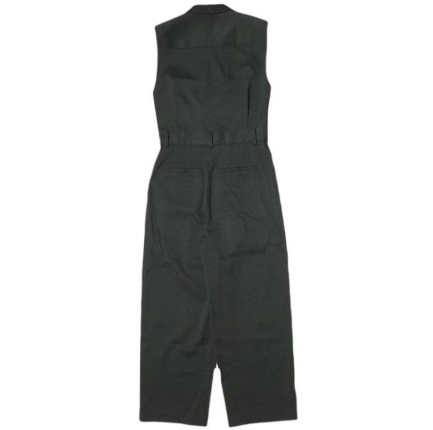 ADAM ET ROPE アダムエロペ 24AW スリーブレスジャンプスーツ GAY74500 36 ブラック オールインワン ノースリーブ g22718