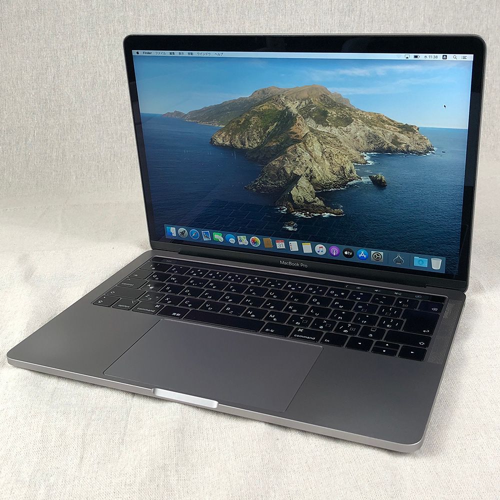 ジャンク品・本体のみApple MacBook Pro (13インチ， 2019)【Touch Bar・i5・16GB・256GB】画面表示異常 他 A2159 EMC3301/LT-JUNK-241032（241518）