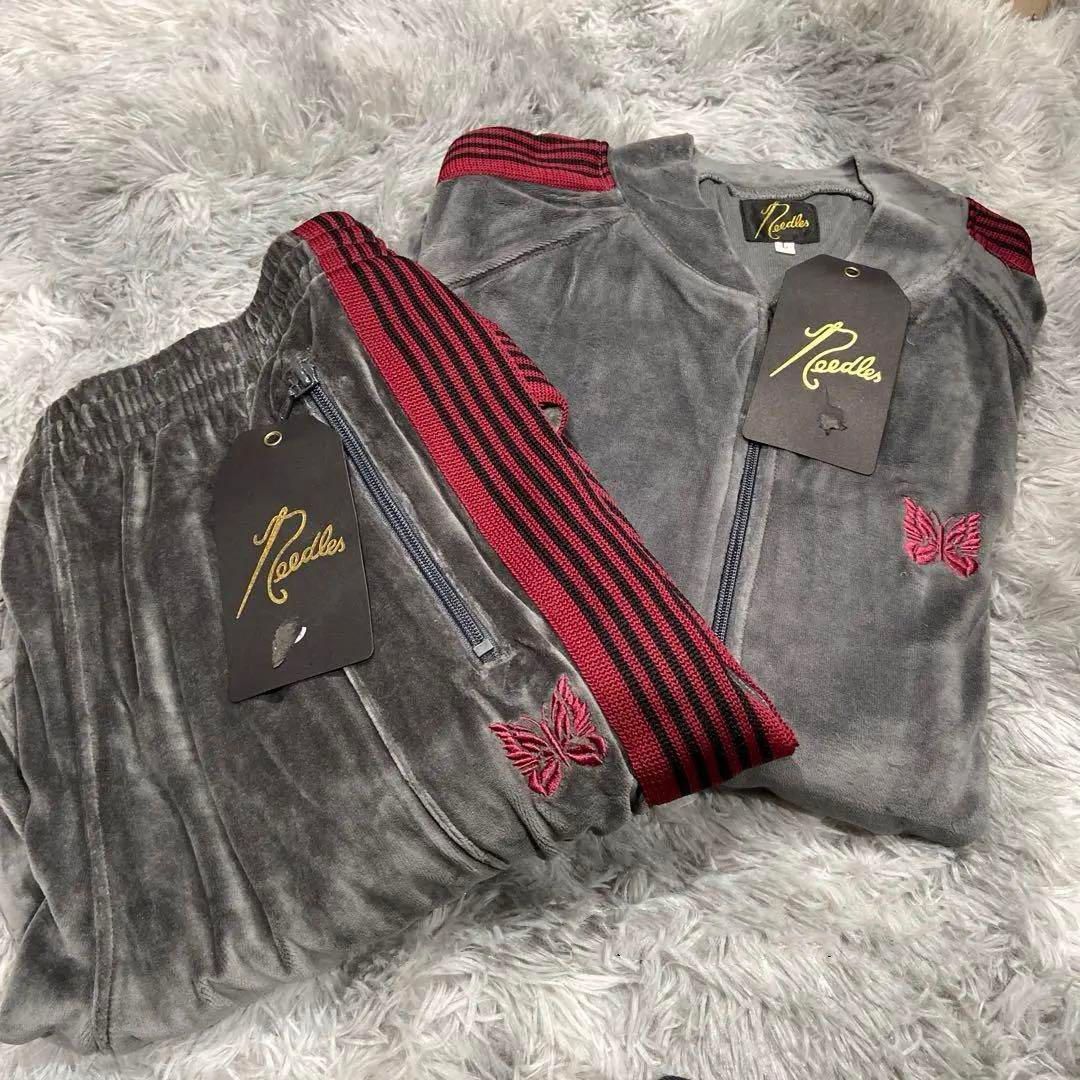 Warson着用 Needles ベロア セットアップ Needles セットアップ ベロア Watson着用