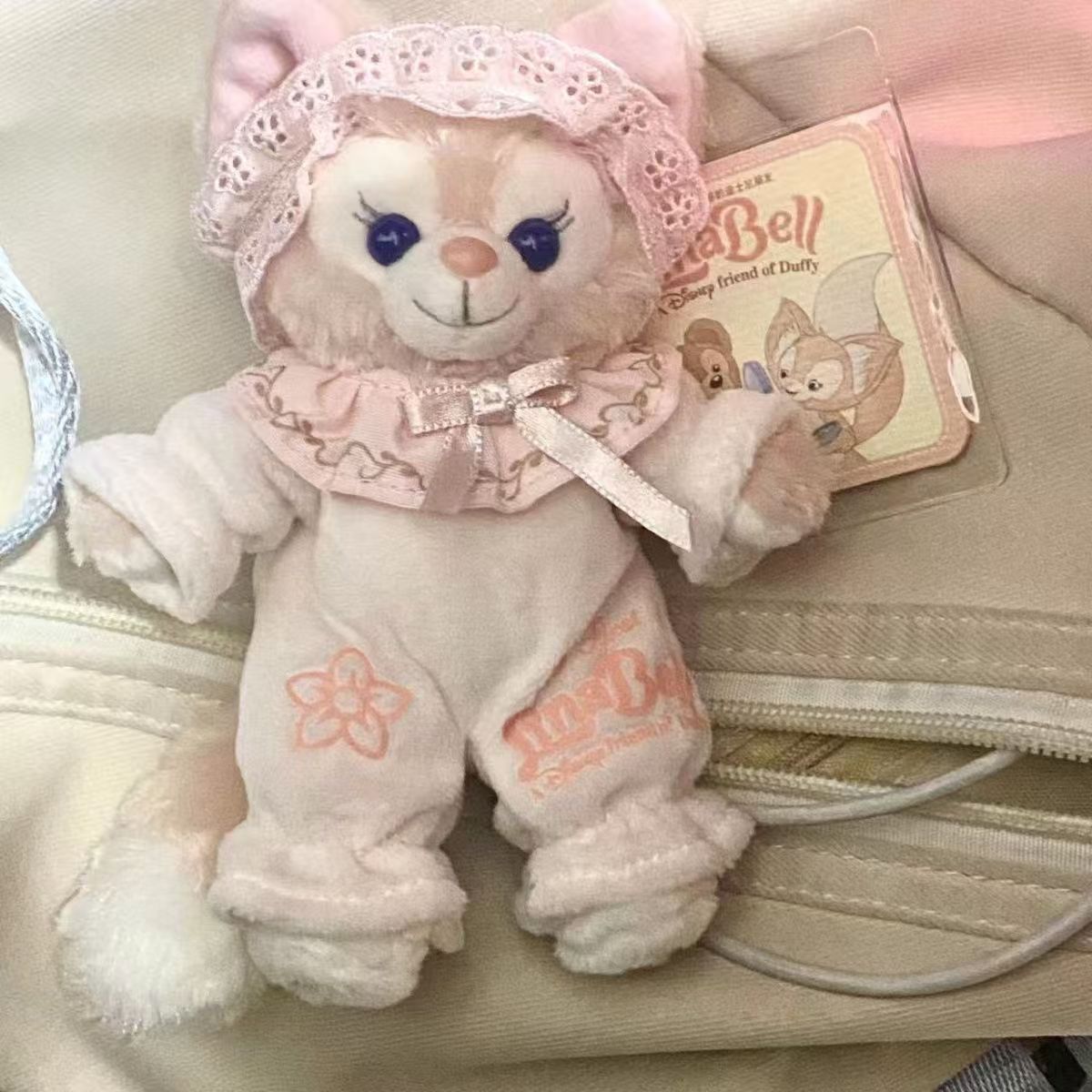 上海ディズニー ぬいぐるみキーチェーン パジャマ リーナベル