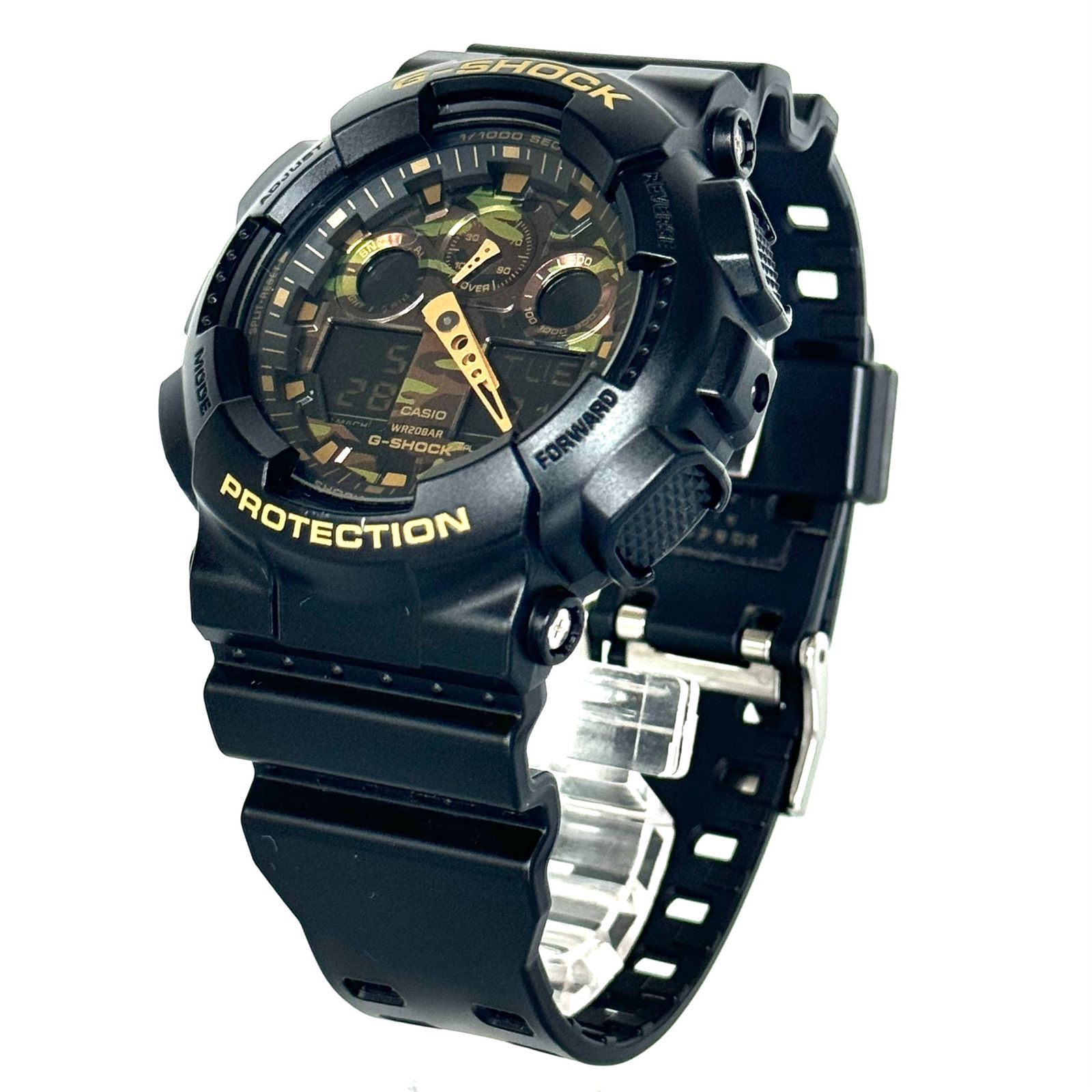 美品・電池交換】カシオ ジーショック G-SHOCK GA-100CF-1A9JF