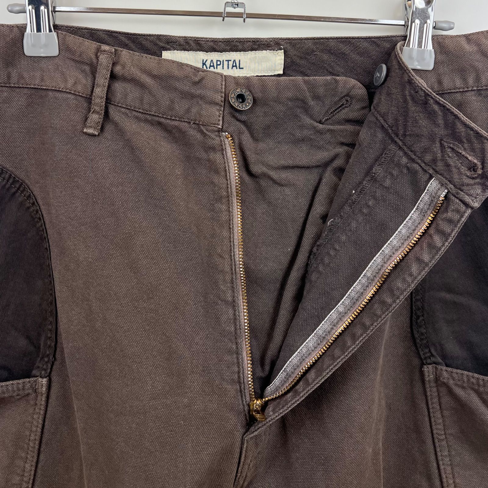 kapital アカイブ KAPITAL 00s archive big pocket pants L キャピタル サイド