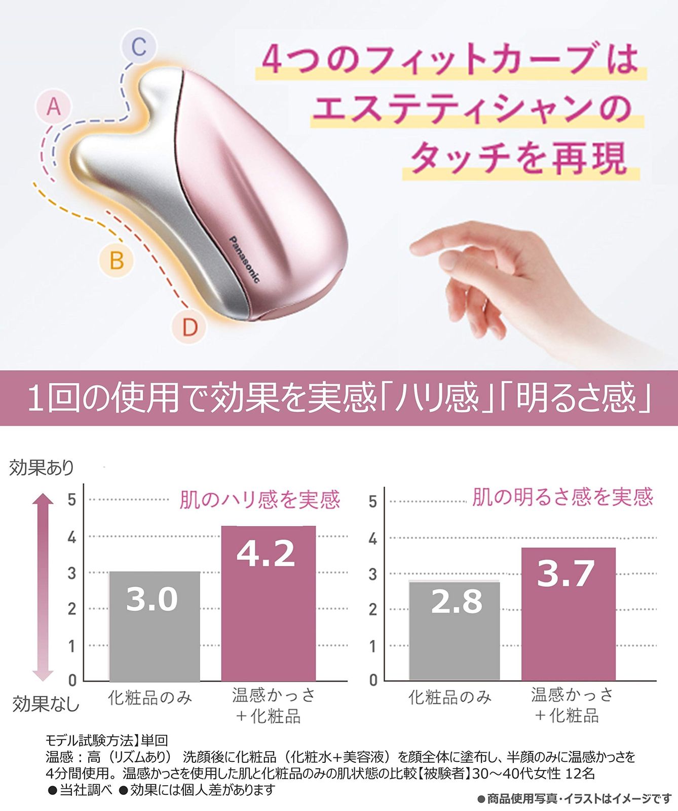 Panasonic 温感かっさ Panasonic温感美容器 試してみた】温感かっ