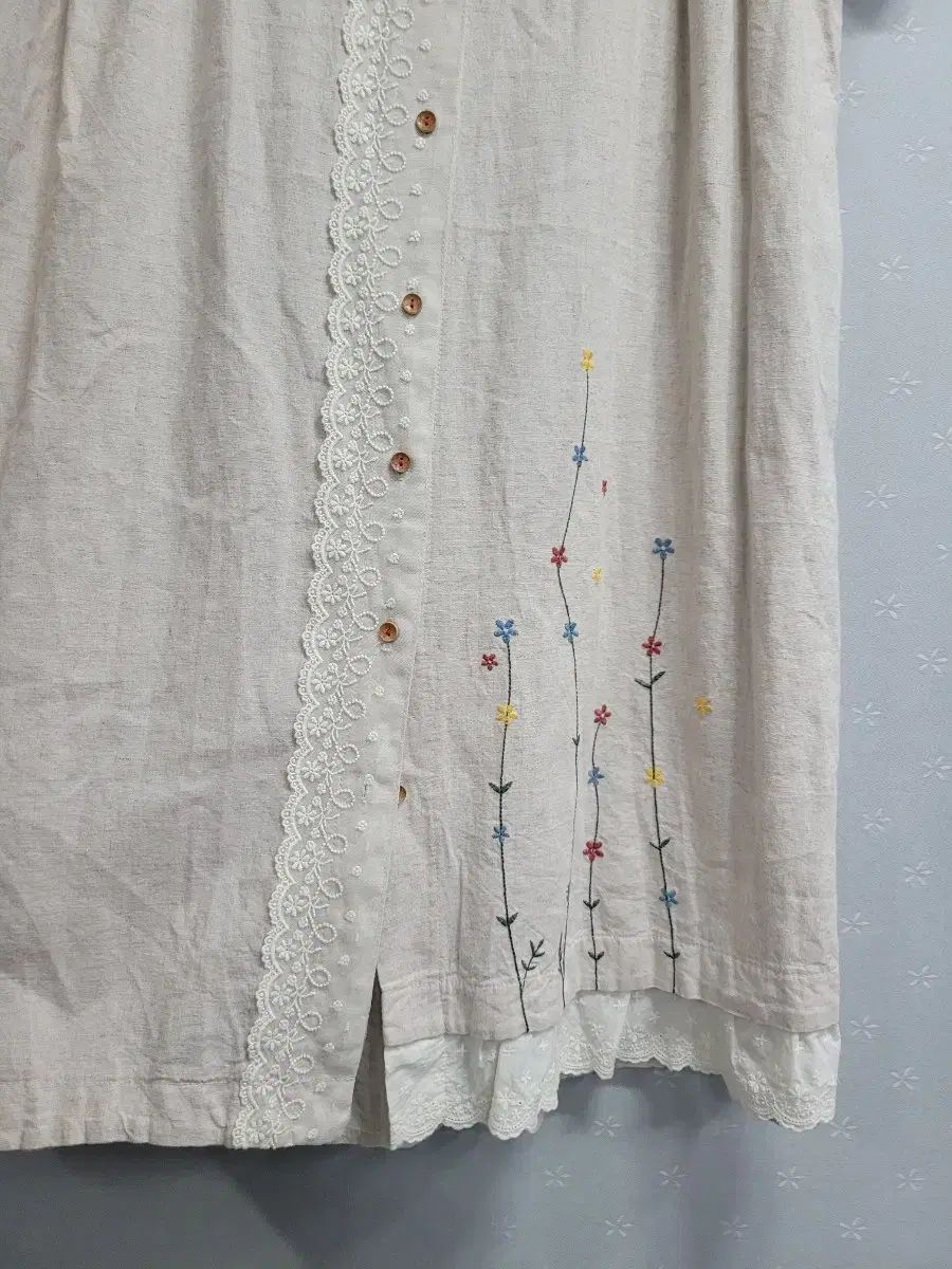 刺繍 ワンピース