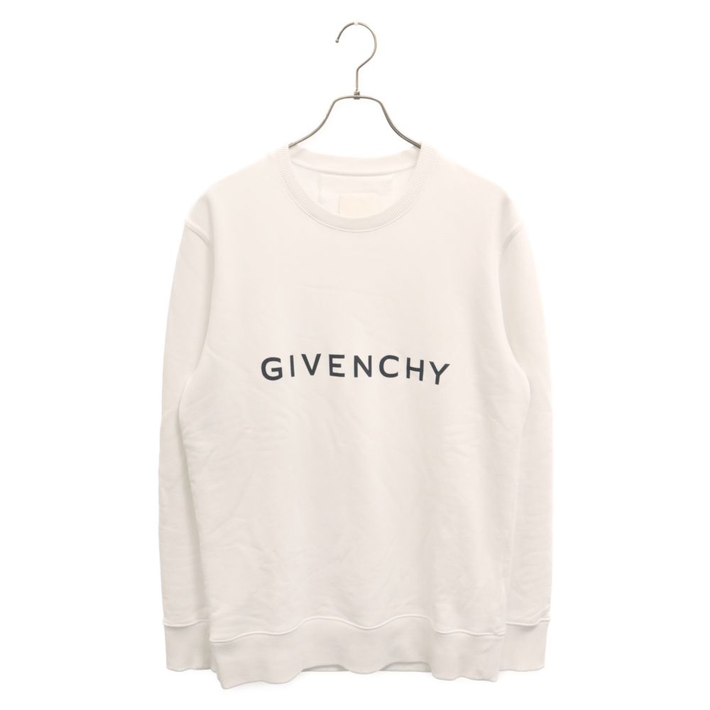 GIVENCHY (ジバンシィ) 23SS Archetype Slim Fit Sweatshirt BMJ0HA3YAC  スリムフィットスウェットトレーナー ホワイト - メルカリ