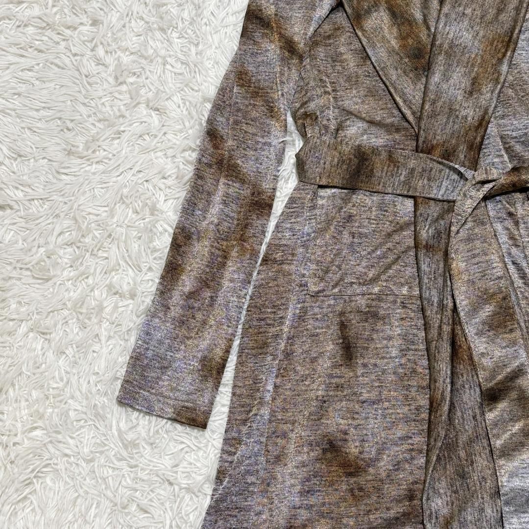 ガウンロングカーディガン