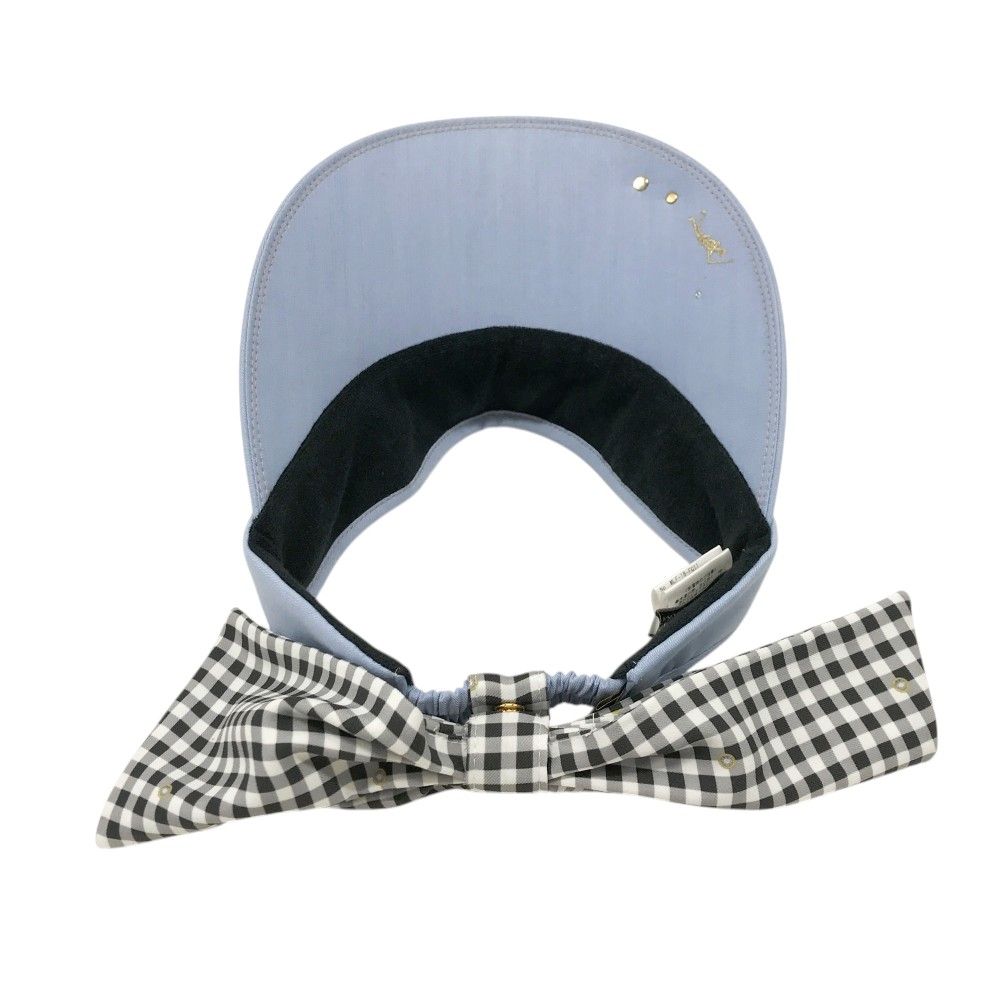 リボン付 サンバイザー