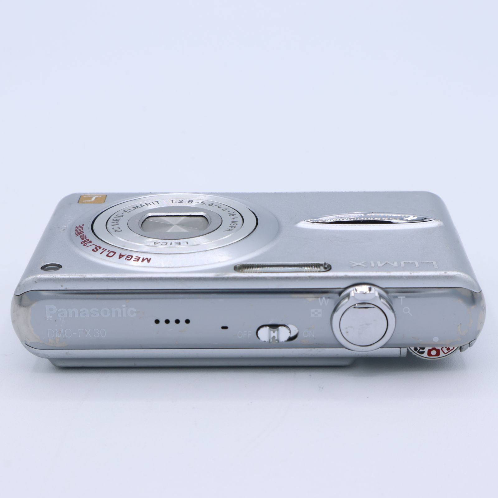 【極上品 動作確認済】Panasonic LUMIX DMC-FX30 シルバー 動作確認済 Panasonic LUMIX DMC-FX30 デジタルカメラ Panasonic