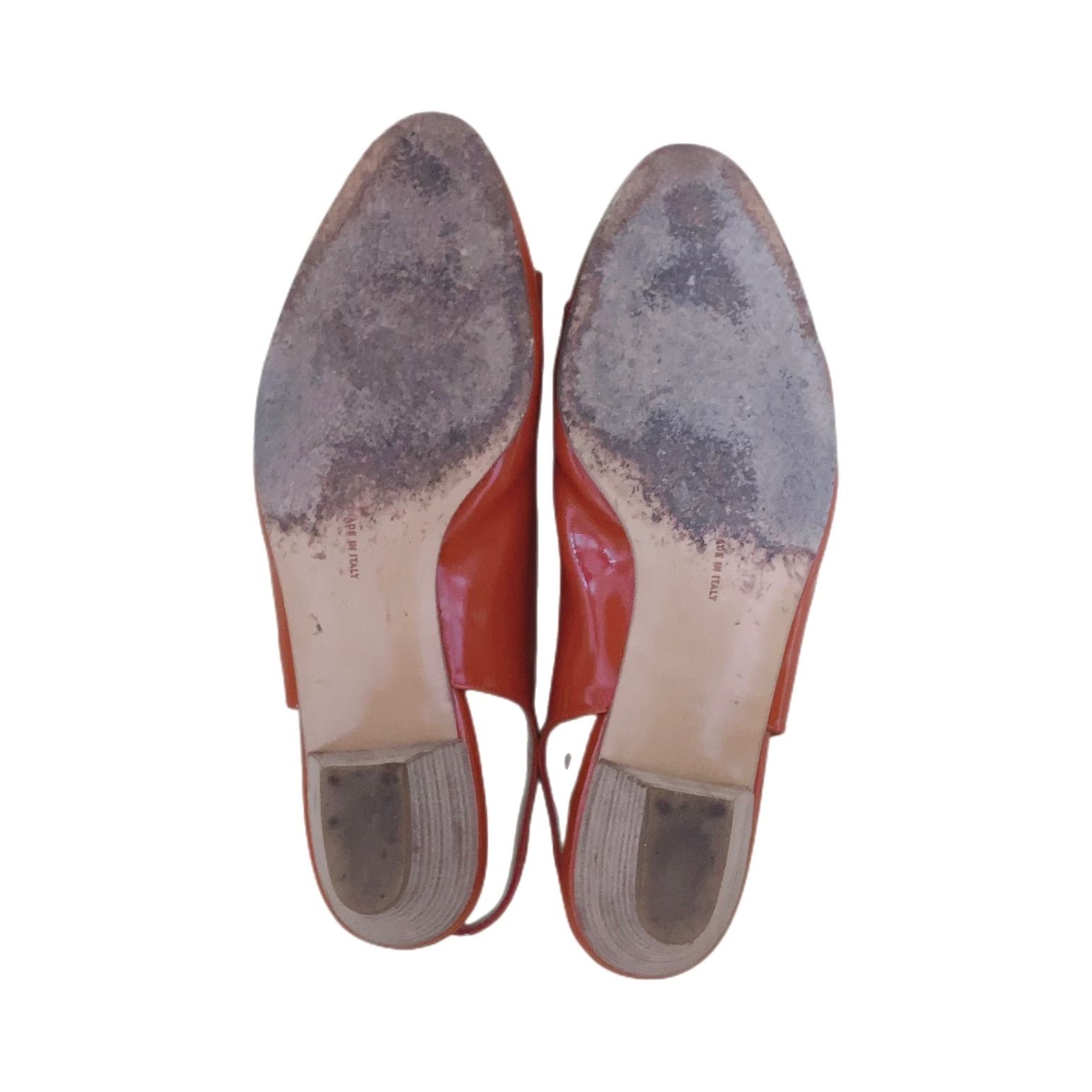 【FERRAGAMO】フェラガモ　オープントゥパンプス7 1/2C 美品✨FERRAGAMO フェラガモ サンダル オープントゥパンプス