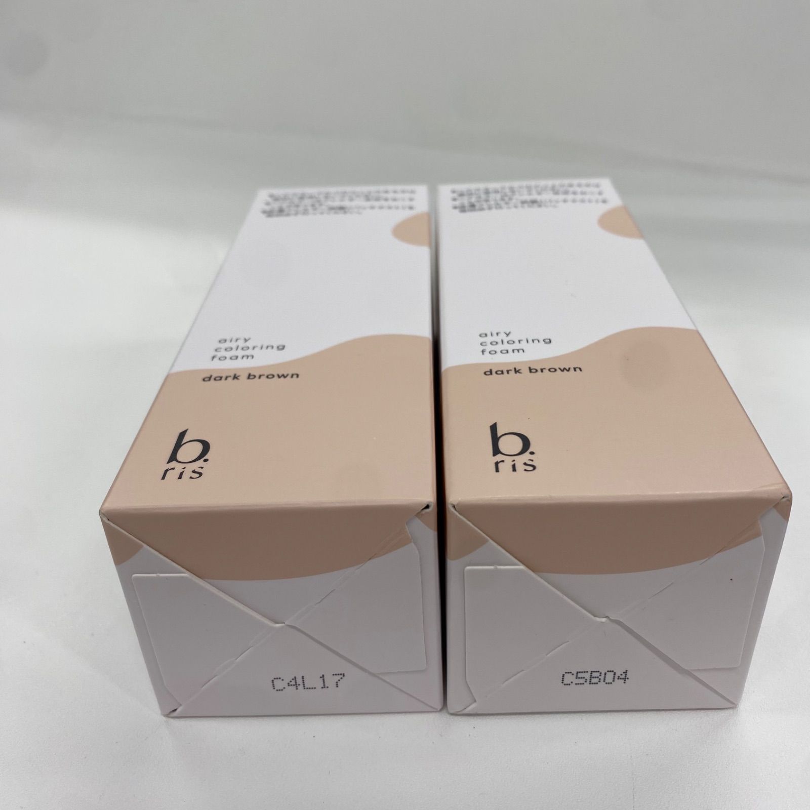 b.ris エアリーカラーリングフォーム ダークブラウン 80g b ris