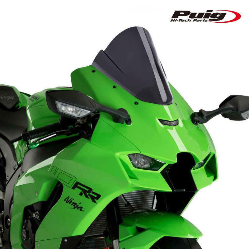 Puig 20541F RACING-SCREEN [DARK SMOKE] Kawasaki ZX-10R (21-23) ZX