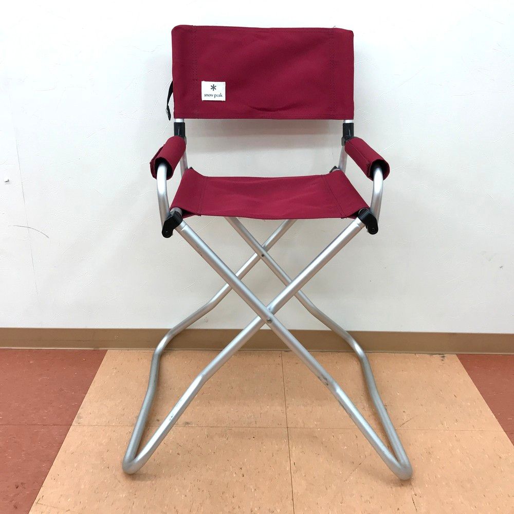 Snowpeak スノーピーク LV-073KRD キッズチェア 赤 本体のみ