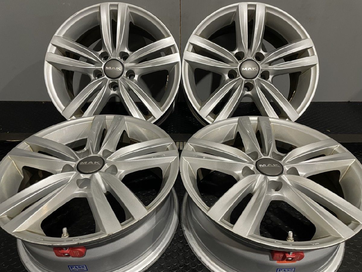 MAK マック 社外ホイール 16インチ 4本 6.5J5HPCD112+38 VW/ティグアン 