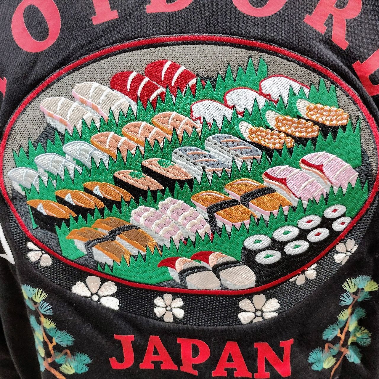 YOIDORE 寿司 パーカー 黒 XL メガジョッキ サイズ KARIMZIABAT_FR