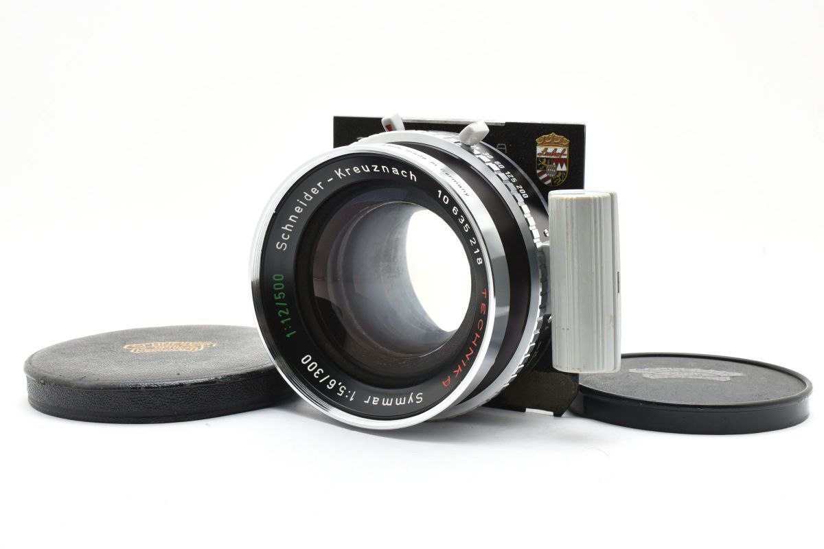 現状品 Schneider Kreuznach Symmar 300mm F5.6 TECNIKA刻印 Compur Electronic 3 YM4380 66