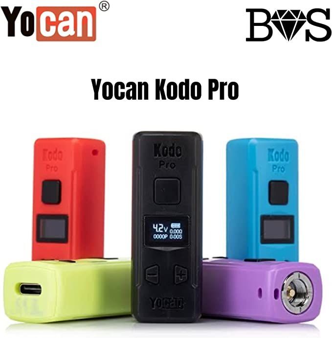 Yocan Kodo Pro 510規格 液晶付き コンパクトバッテリー Vape mini Mod ヴェポライザー 電子タバコ Vape ベイプ  正規品 保証あり - メルカリ