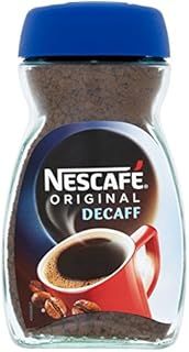 ネスカフェカフェイン抜きインスタントコーヒー100グラム x 4 - Nescafe Decaffeinated Instant Coffee 100g Pack of 4 並行輸入品