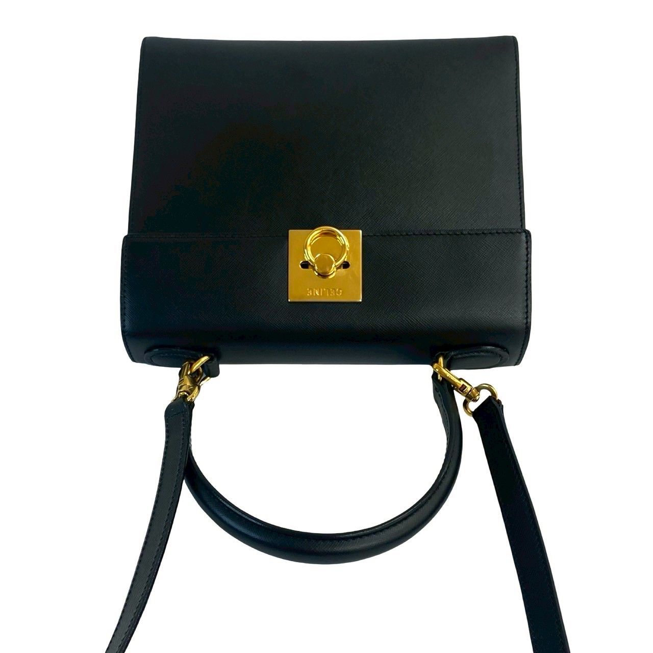 セリーヌ　ビンテージ　バッグ CELINE ほぼ未使用 セリーヌ ヴィンテージ マカダム ブラゾン