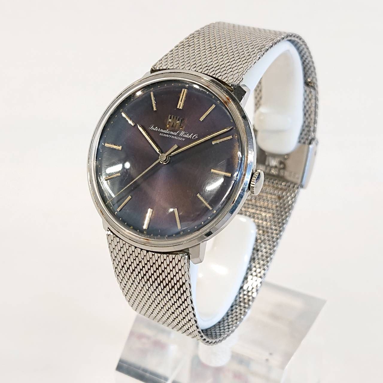 IWC 2401 ROUND Hand-Winding アイダブリュシー ヴィンテージ 手巻き 腕時計 ラウンド 年代物 腕時計