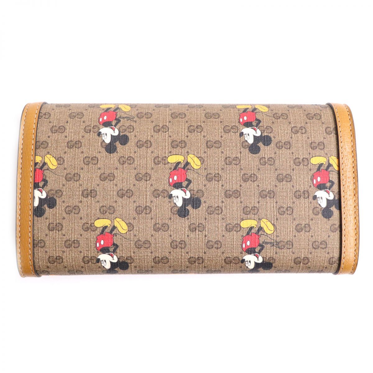 GUCCI ディズニーコラボ 財布 長財布 602530 未使用◇グッチ×ディズニー 602530 GGスプリーム ミッキーマウス