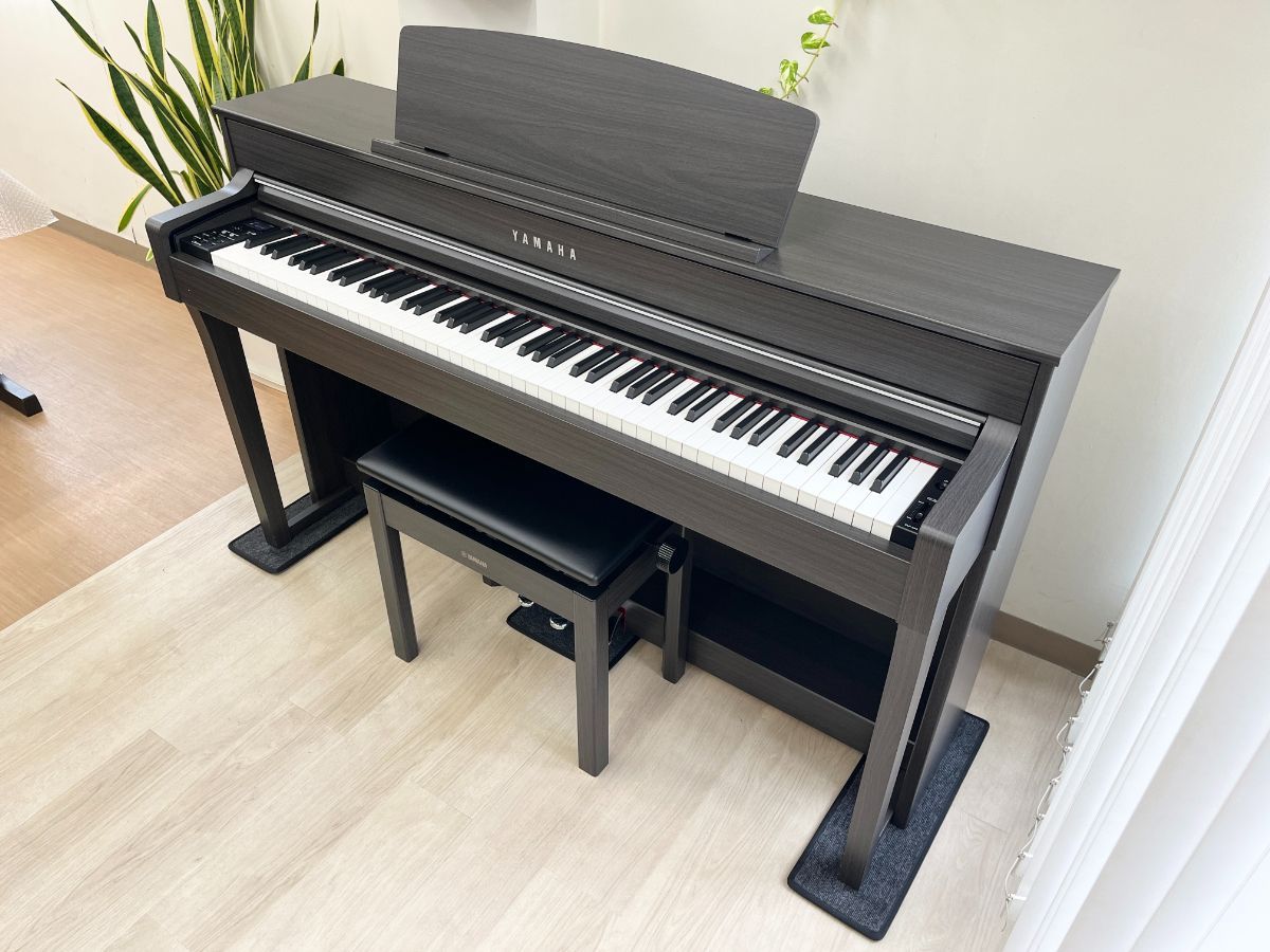 メンテナンス＆クリーニング済み ヤマハ CLP-645DW ダークウォルナット調 2019年製 電子ピアノ 88鍵盤 木製鍵盤 千葉 東京 神奈川 埼玉 愛知 電子ピアノ専門店の配送設置込