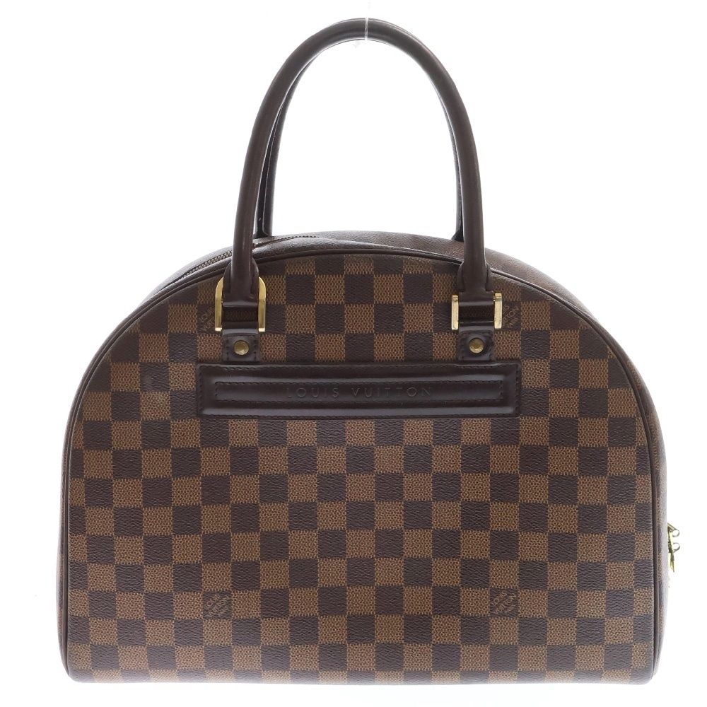 LOUIS VUITTON ルイヴィトン ダミエ ノリータ ハンドバッグ トートバッグ ブラウン PVCレザー N41455