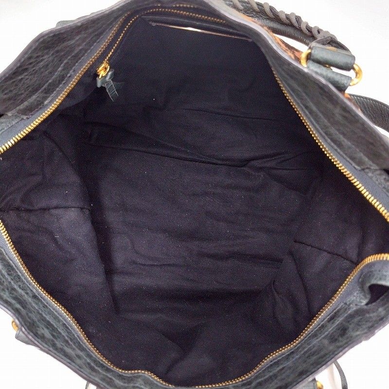 バレンシアガ(BALENCIAGA) ハラコ ザ・シティ レオパード柄 2WAY  