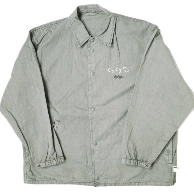 SSZ エスエスズィー 23AW ESU2ZET Jacket 製品染め コーチジャケット 11-18-1216-139 M グレー BEAMS OVERDYE アウター g16000