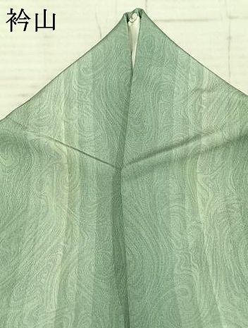 平和屋着物▽上質な小紋 単衣 墨流し文様 正絹 逸品 AAAZ9046fy