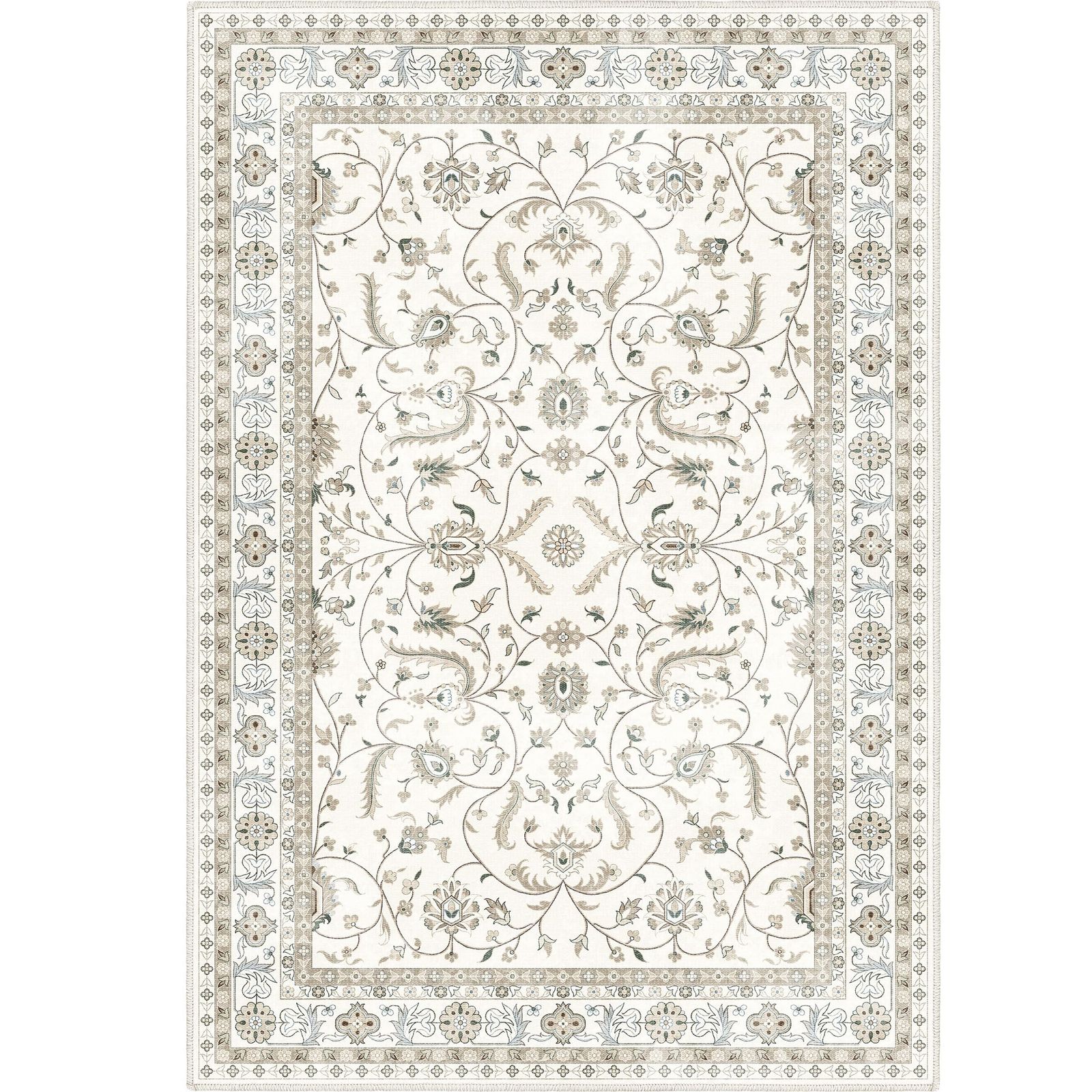 SONGLET 160×230 ラグマット洗える 滑り止め 付き 長方形 カーペット 2.5畳 ラージサイズ 薄手 リビング ソファ下 寝室 ダイニング お手入れ簡単 短毛 MARWIL-DEMENAGEMENTS_CH