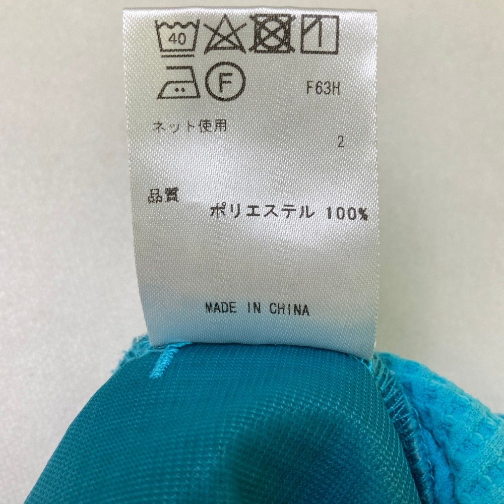 サイズ：1 23区GOLF ニジュウサンクゴルフ  ワッフル ジップパーカー  ブルー系 [240101421083] ゴルフウェア レディース ストスト 23区GOLF ニジュウサンクゴルフ ワッフル ジップパーカー ブルー