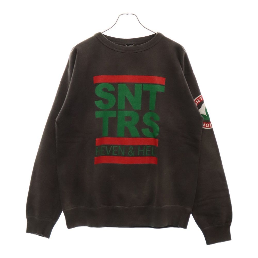 セントマイケル プリントトレーナー mom】SAINT M××××××（セント