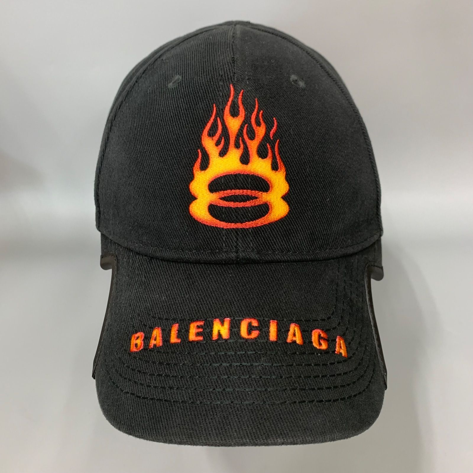 BALENCIAGA】バレンシアガ Burning Unity キャップ 炎 コットンドリル