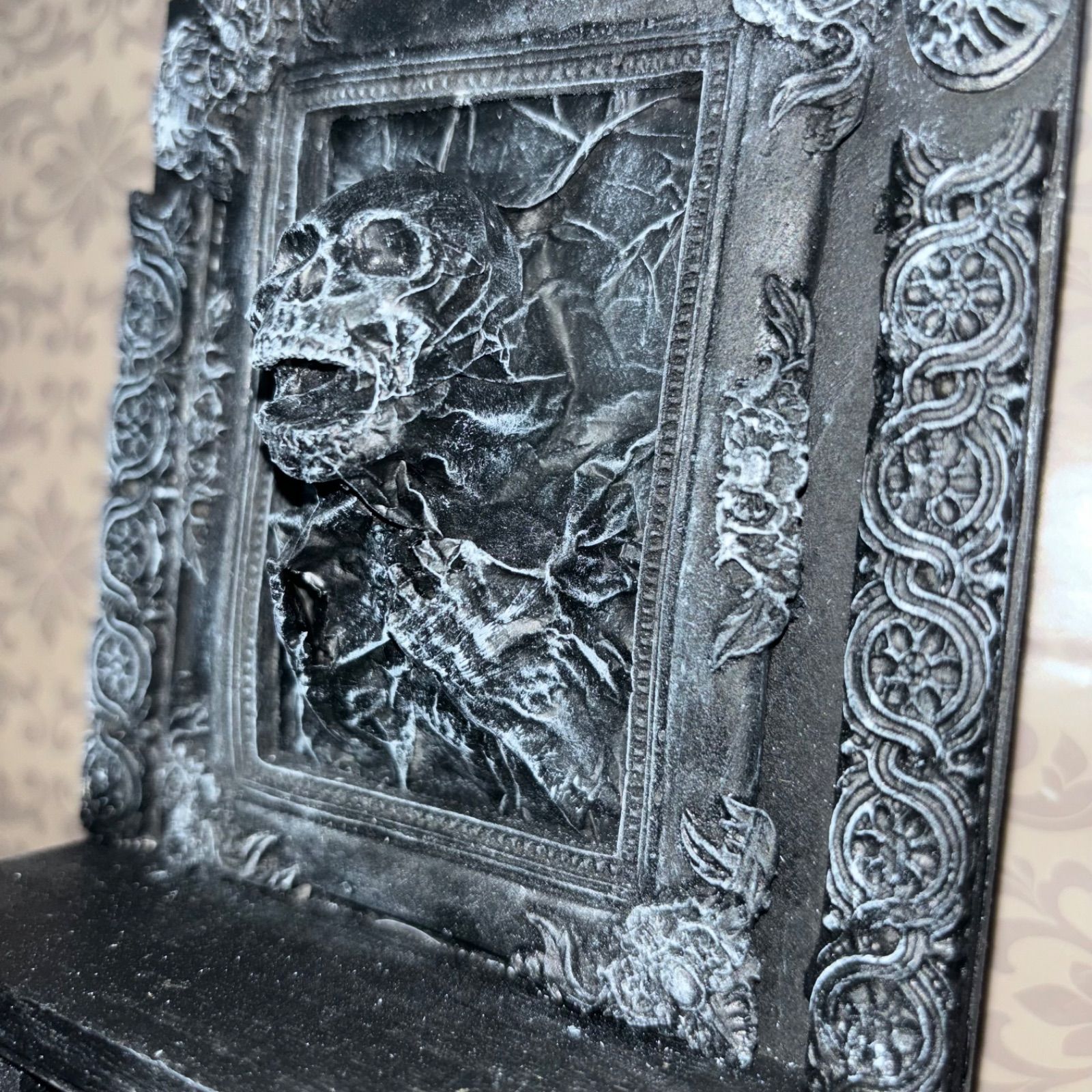 マントルピース ゴシック ロココ ブラック