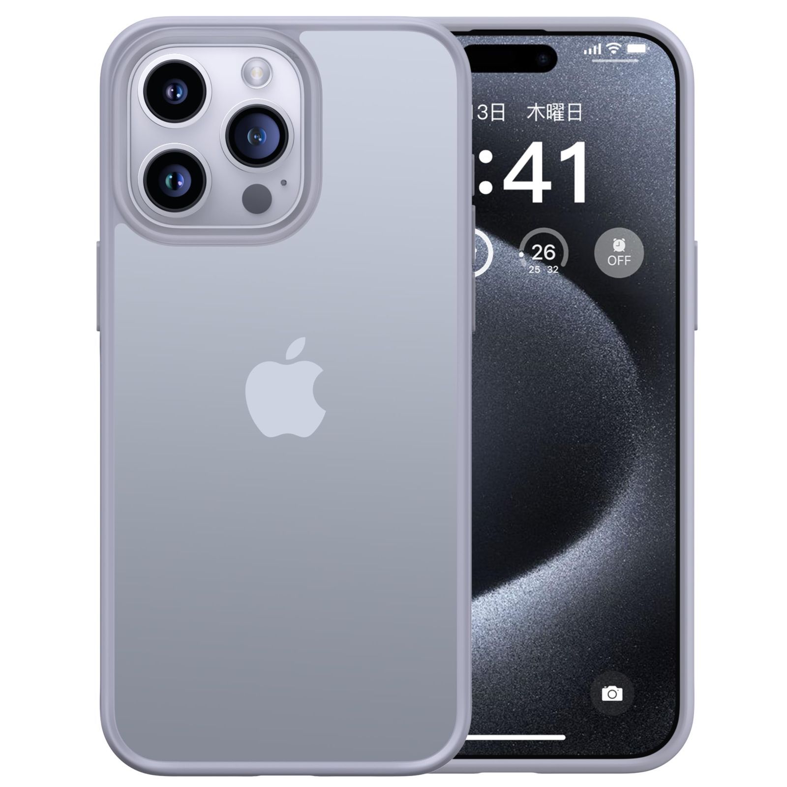 色: グレー】本体の色・3色CASEKOO iPhone 15 Pro Max ...