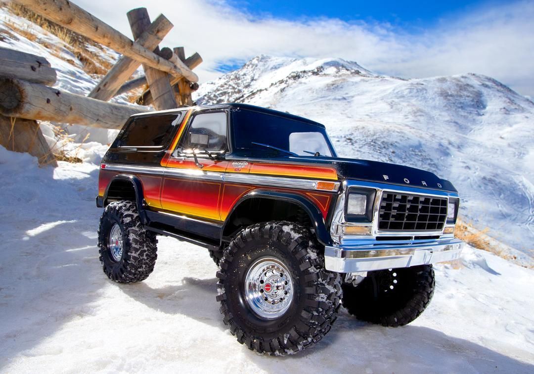 Traxxas TRX-4 1979年 Ford Broncord 各色取り扱い Traxxas TRX-4 1979年 Ford Broncord 各色取り扱い