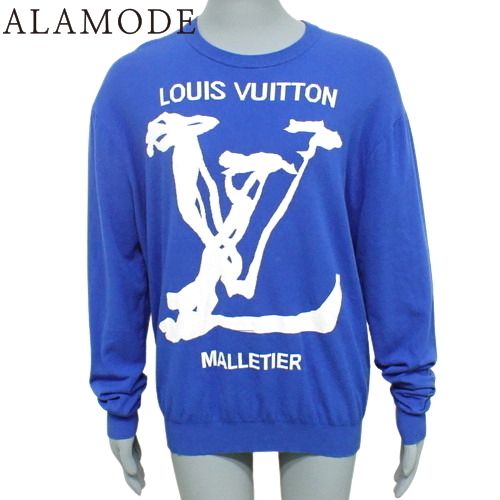 LOUIS VUITTON(ルイ・ヴィトン) LVスクリブルインターシャクルーネック