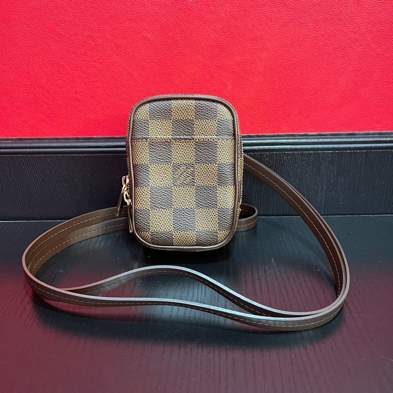 美品☆Louis Vuitton ルイヴィトン ダミエ エテュイ オカピ ポーチ