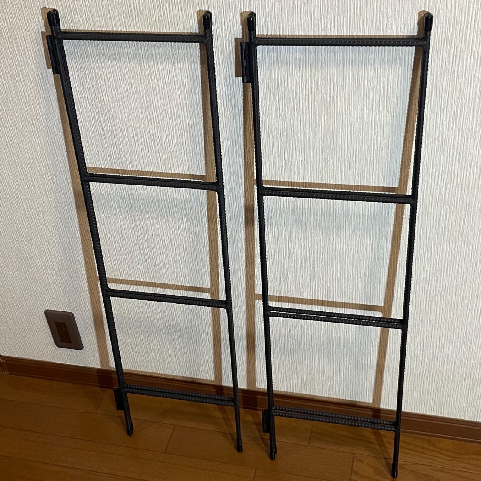 手作りアイアン家具 折り畳みラック アンティーク 西海岸