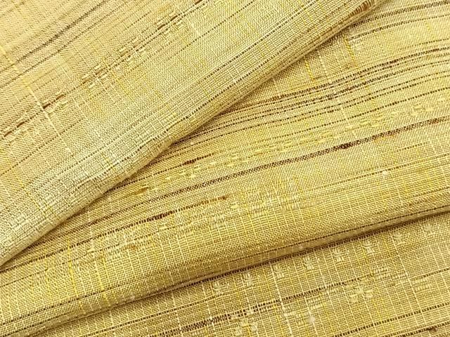 平和屋着物▽上質な紬　単衣　花織　縞　正絹　逸品　AABA7446fy 平和屋着物▽上質な紬 単衣 花織 縞 正絹 逸品 AABA7446fy - メルカリ