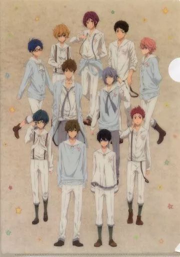 Free! ハイスピード 京アニ イベント クリアファイル 10枚セット ハイ☆スピード！ イベントグッズ Free! ハイスピード 京アニ イベント