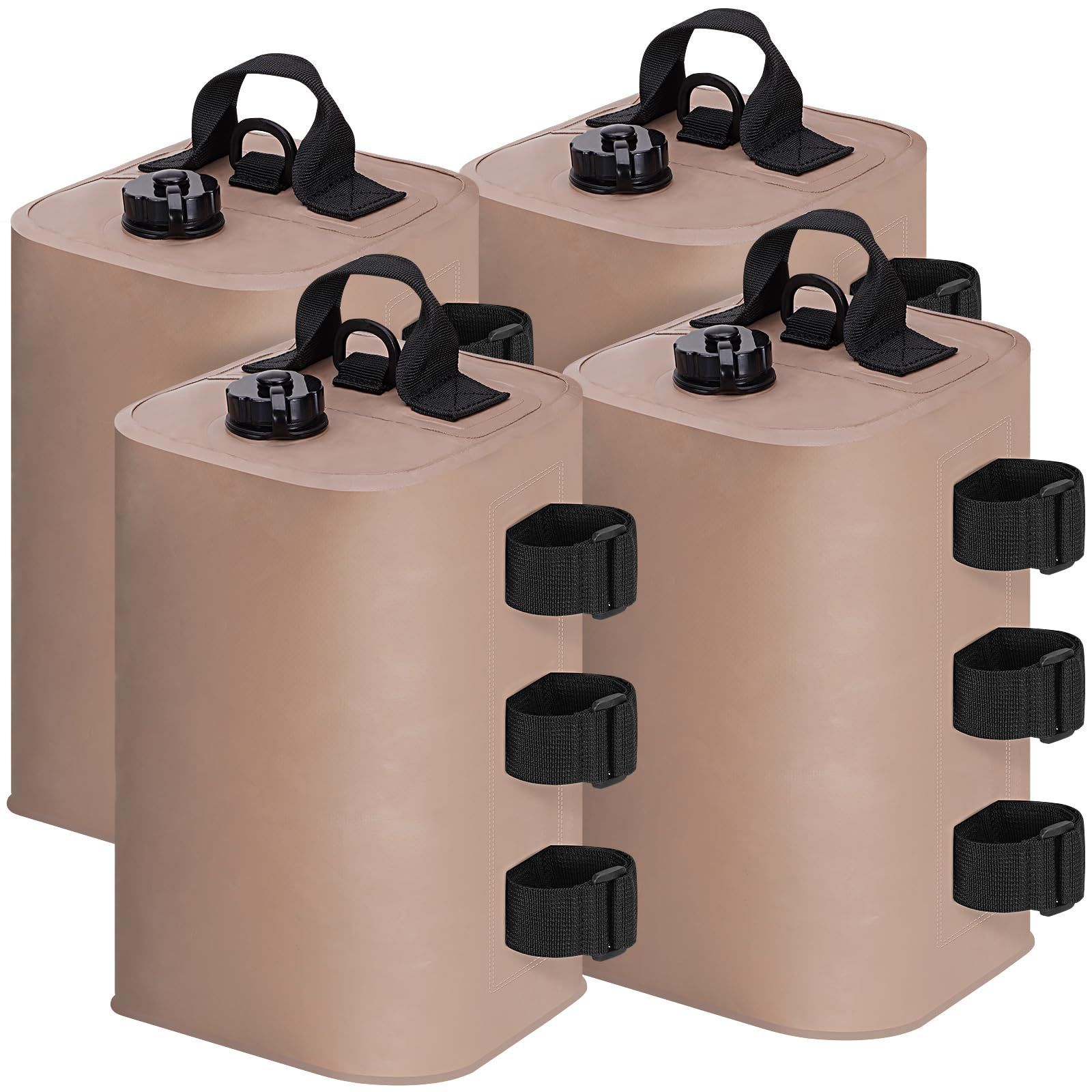 数量限定】4個セット ウェイトバッグ おもり マルチウェイト 重り 10リットル タープテント用 バンドテープ付き 注水タイプ 屋外 テント 重し袋  ワンタッチタープ ビーチパラソル タープテント用 万能ウェイト