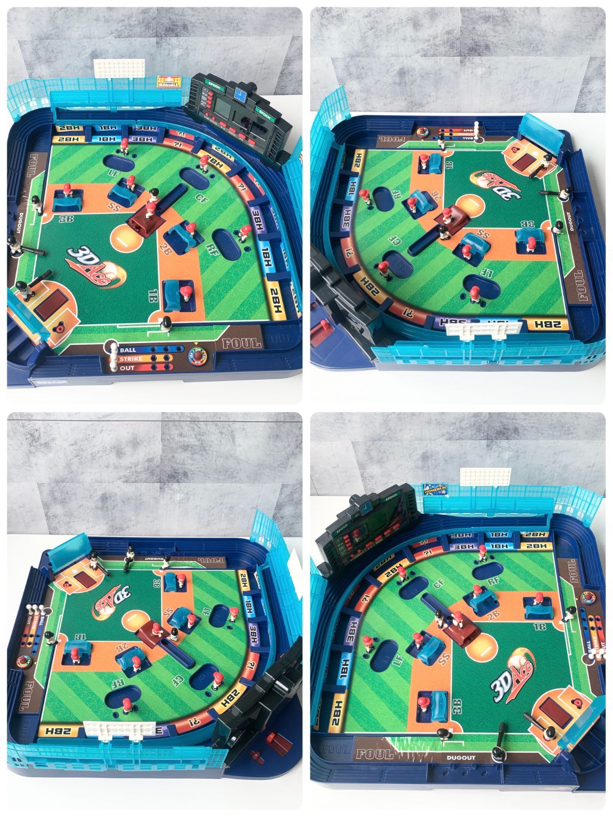 エポック社 野球盤 3Dエース オーロラビジョン ベースボール 日本