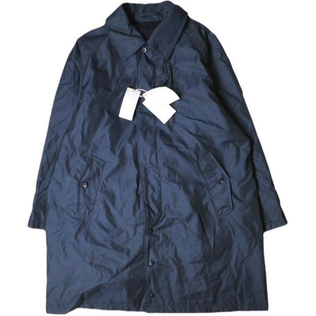 新品 Engineered Garments x BEAMS PLUS エンジニアードガーメンツ ビームスプラス 別注 アメリカ製 BALMIZON  COAT リバーシブル ステンカラーコート 11-19-1244-334 S NAVY アウター g19282 - メルカリ