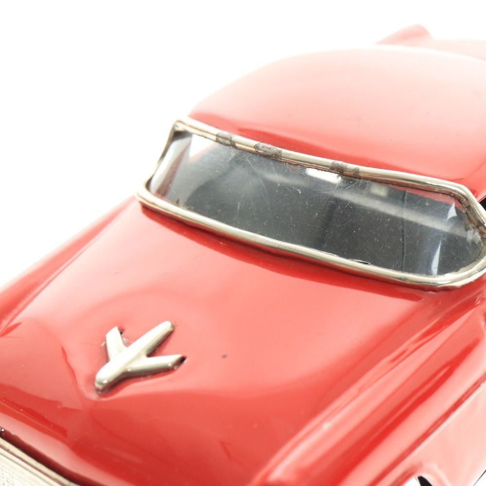 □ 旭玩具製作所製 ブリキ おもちゃ シボレー4ドアセダン 自動車
