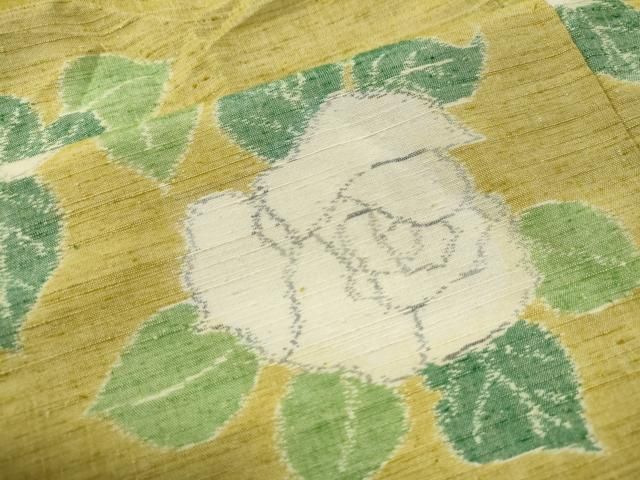 平和屋着物○小千谷紬 バラ 正絹 逸品 未使用 CAAS7011yc - メルカリ