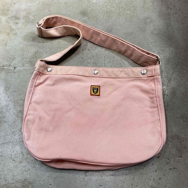 HUMAN MADE LOGO PAPERBOY BAG PINK ヒューマンメイド ペーパーボーイ バッグ ピンク 心斎橋店