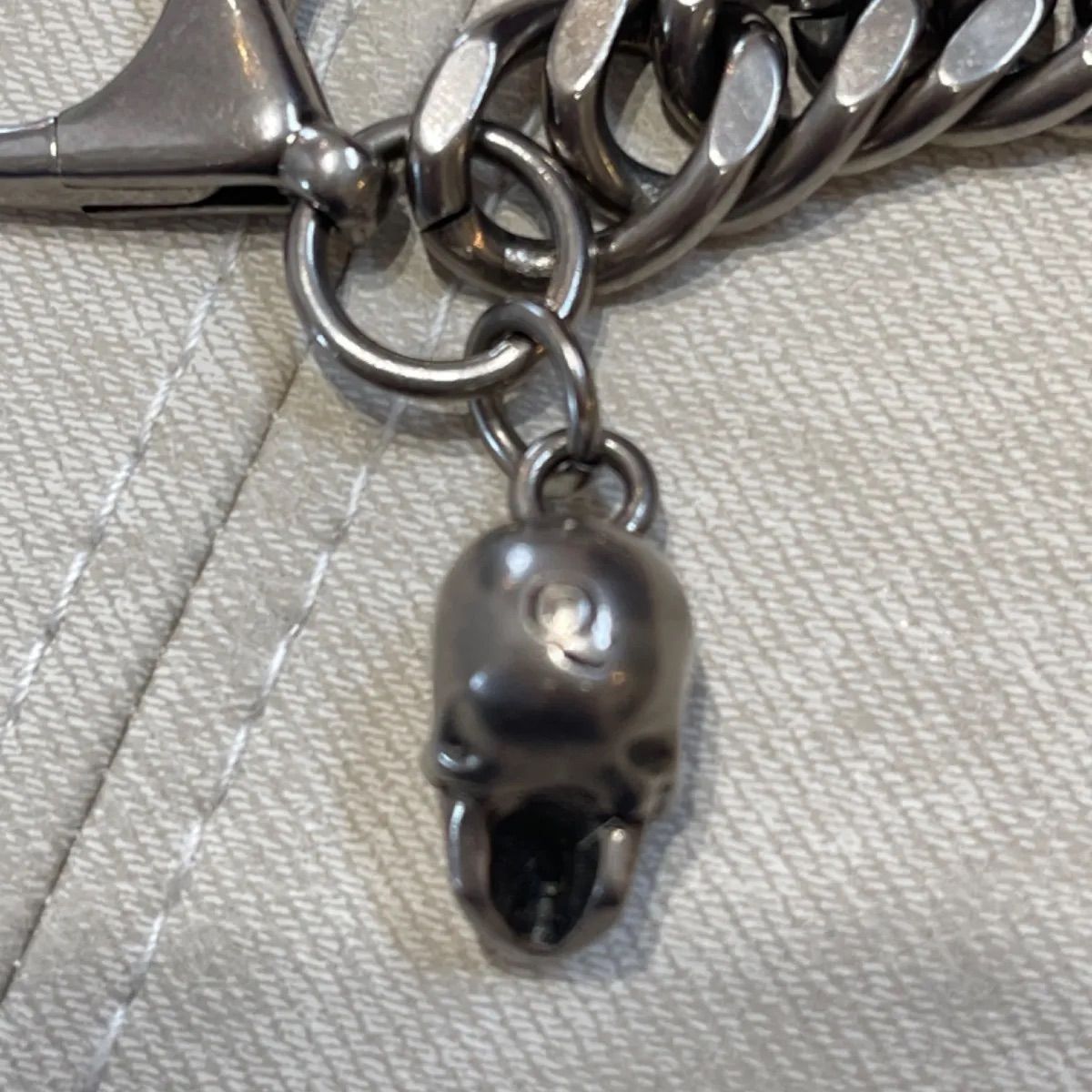 ALEXANDERMcQUEENアレキサンダーマックイーン喜平ウォレットチェーン ALEXANDERMcQUEEN アレキサンダーマックイーン喜平ウォレット