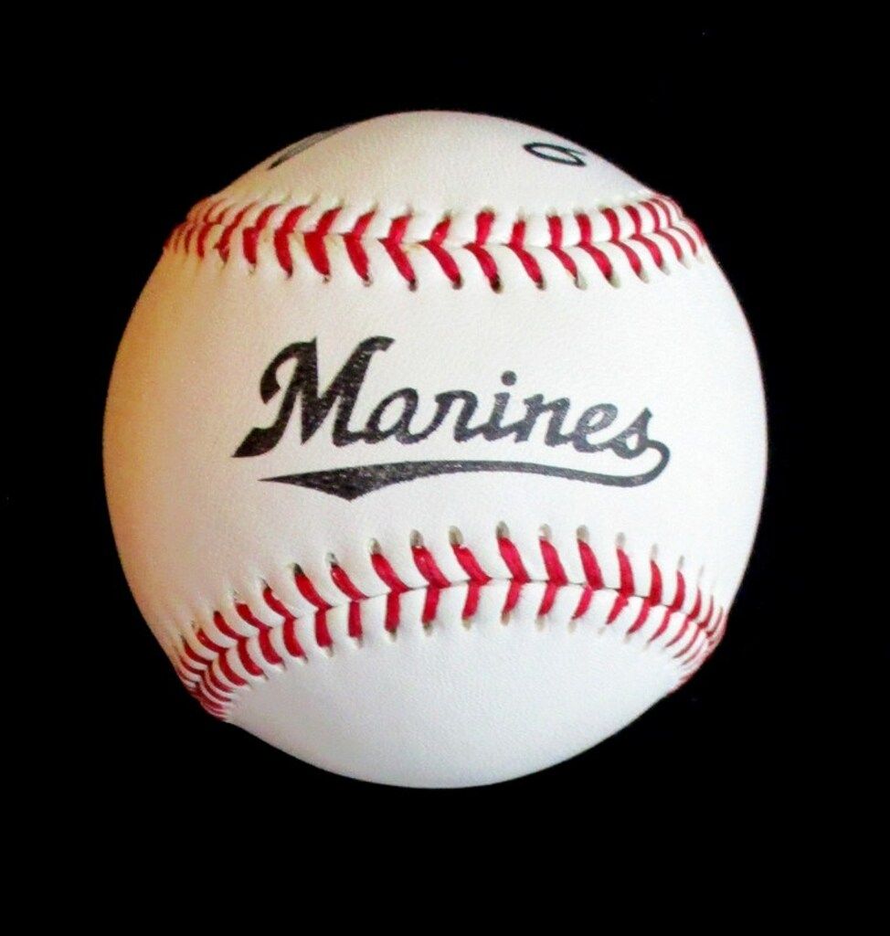 Rawlings - 千葉ロッテマリーンズ 井口資仁 NPB 直筆サイン入りバット 千葉ロッテマリーンズ 井口資仁直筆サインボール Rawlings